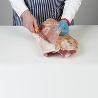 Saddle – bone-in Meat Cut Spec Step 3